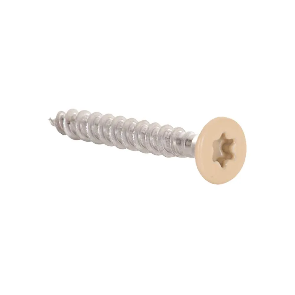 [4000022-BE] Stainless Steel Screw - 3.5 x 25 mm - RAL1001 (Beige)