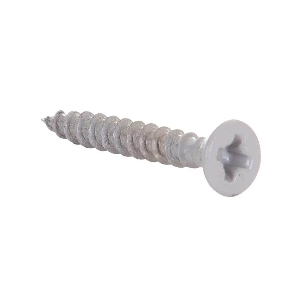 [4000022-LG] Stainless Steel Screw - 3.5 x 25 mm - RAL7035 (Light grey)