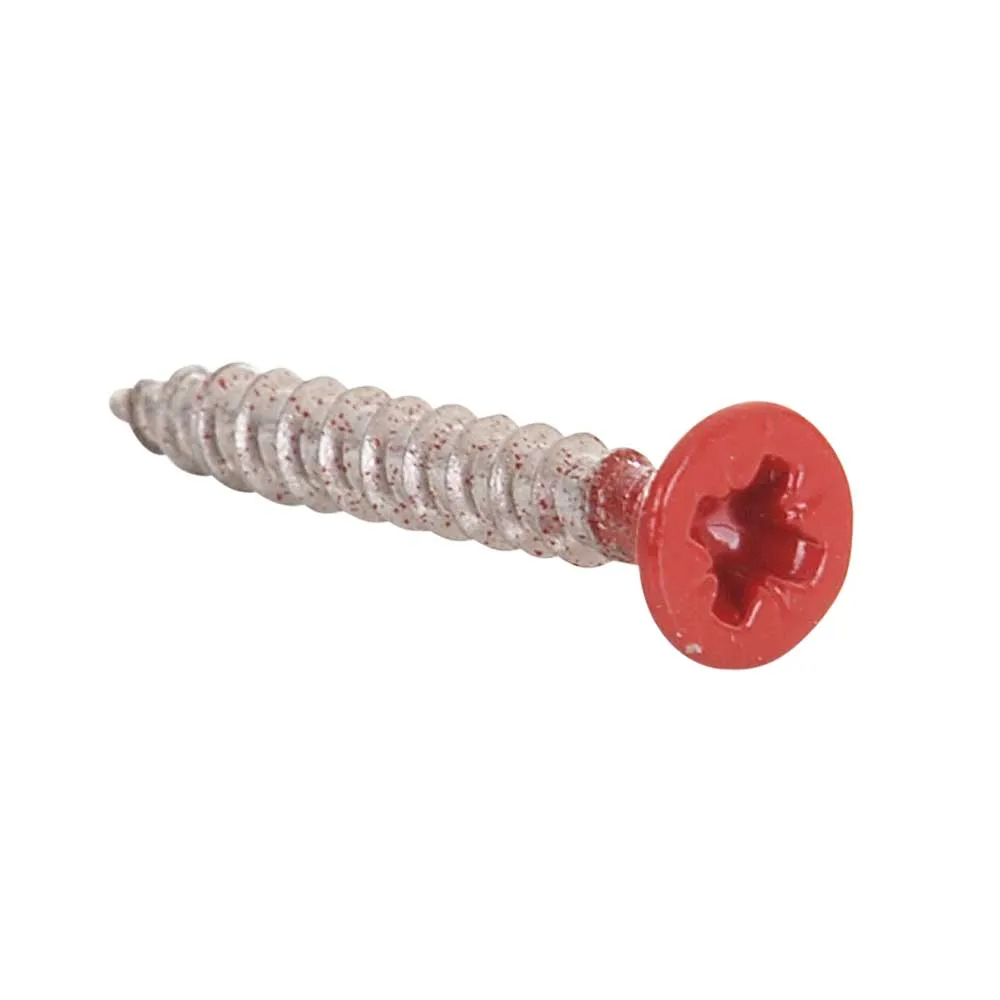 [4000022-RE] Stainless Steel Screw - 3.5 x 25 mm - RAL3001 (Signal red)