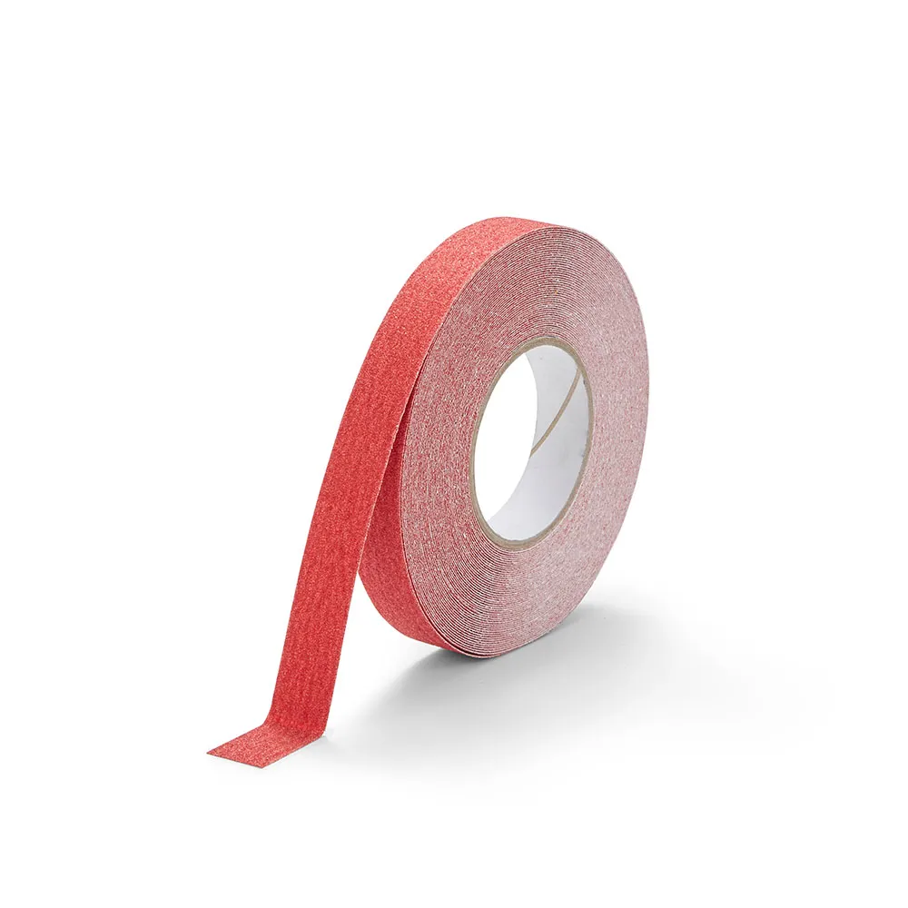 [3000004-RE] Antislip Tape Standaard - 25 mm x 18 m - RAL3020 (Verkeersrood)