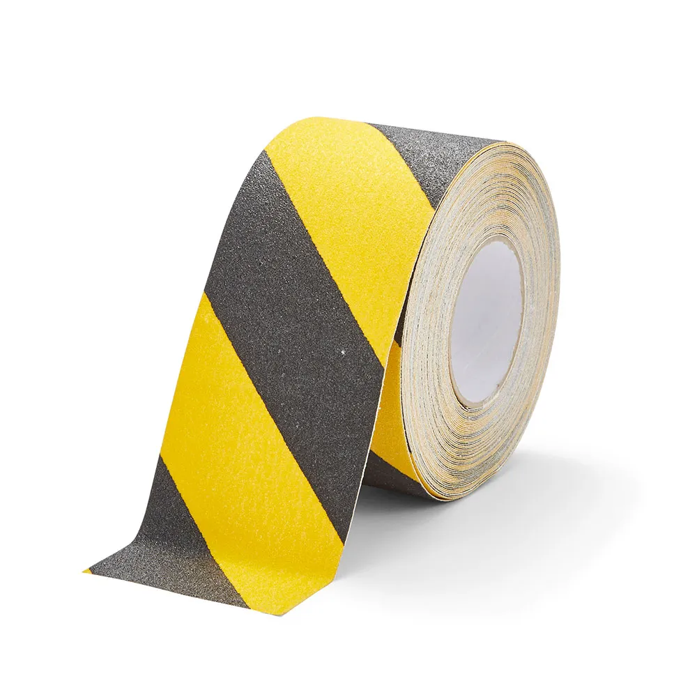 [3000006-BY] Antislip Tape Standard - 100 mm x 18 m - RAL9004/RAL1023 (Signal black/Traffic yellow)
