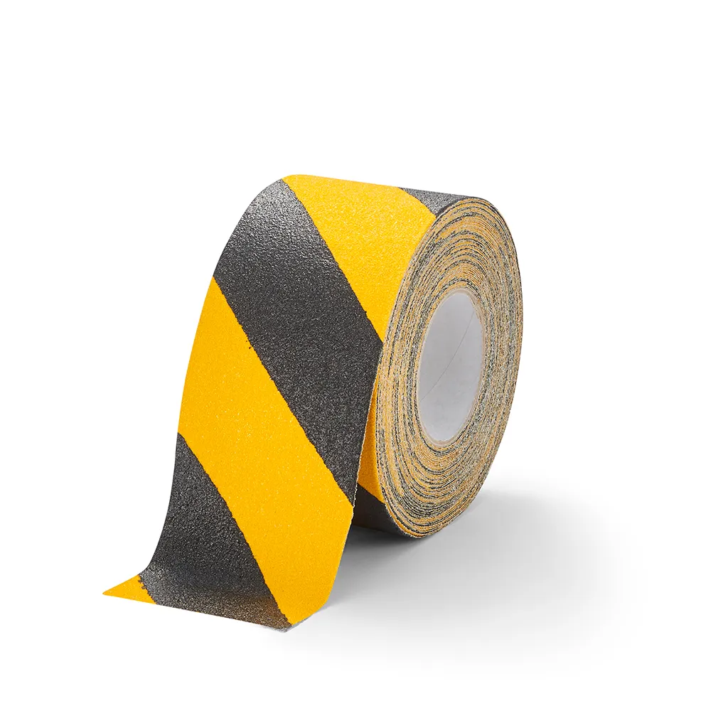 [3000026-BY] Antislip Tape Flexibel - 100 mm x 18 m - RAL9017/RAL1003 (Verkeerszwart/Signaalgeel)