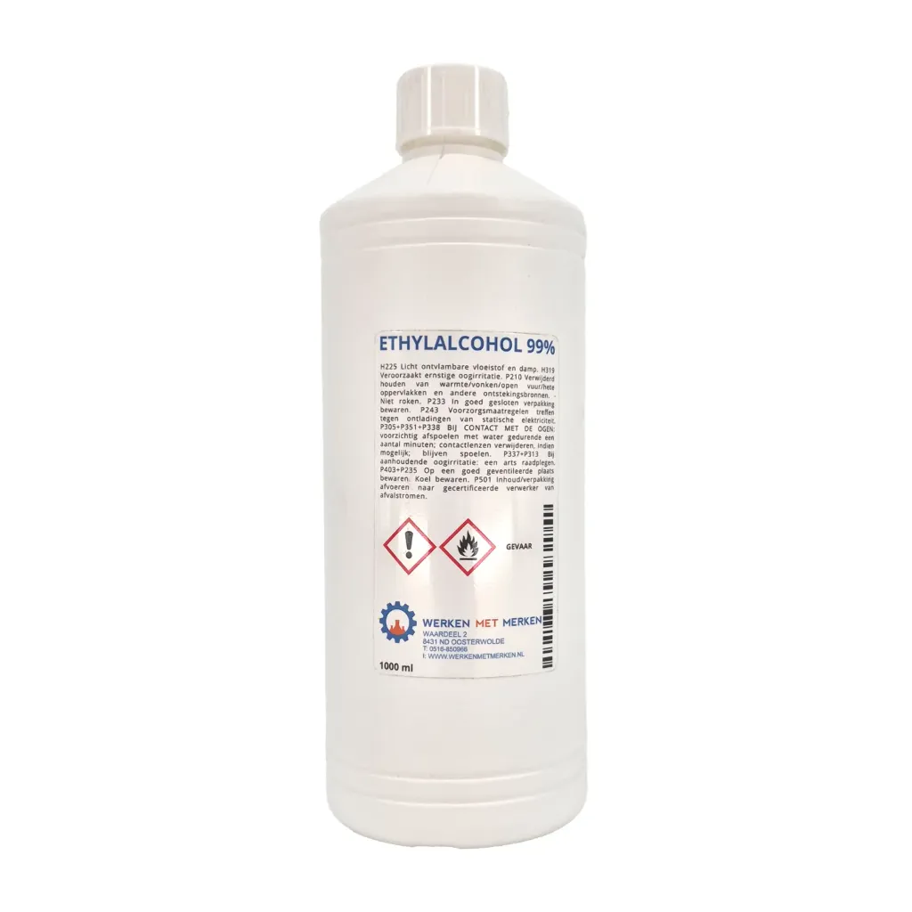 [4000071] Ethyl Alcohol 99% - 1 litre