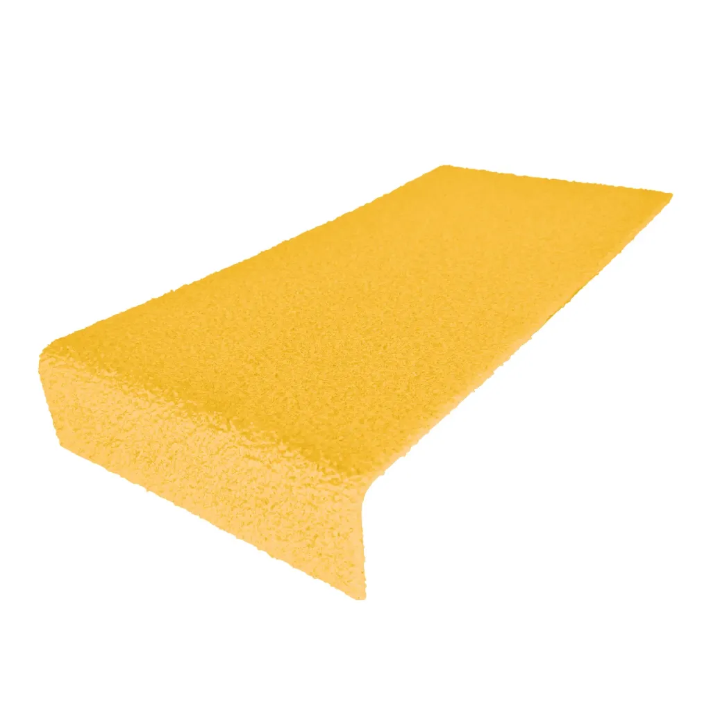 [5000400-YE-M] PolyGrip Premium Stair Tread medium - 1000 x 350 x 50 mm - RAL1023 (Traffic yellow)