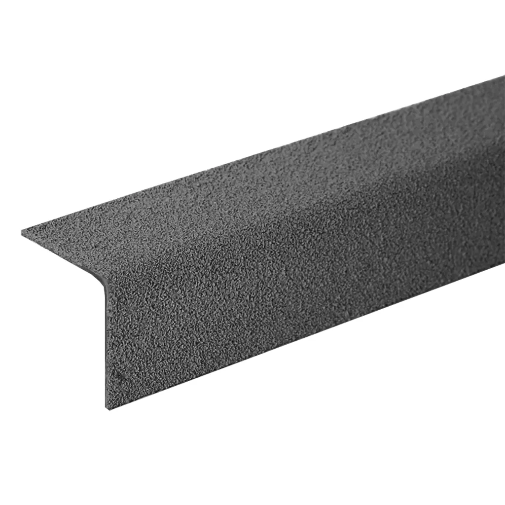 PolyGrip Premium Trapneus barefoot - 1000 x 50 x 50 mm - RAL7001 (Zilvergrijs)