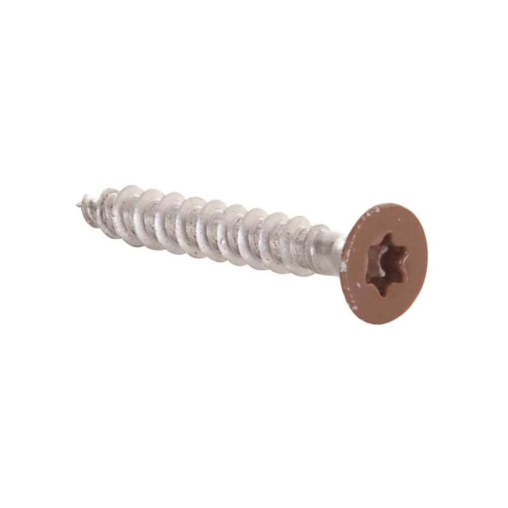 RVS-schroef - 3,5 x 25 mm - RAL 8024 (Beigebruin) - Verp. (500 st.)